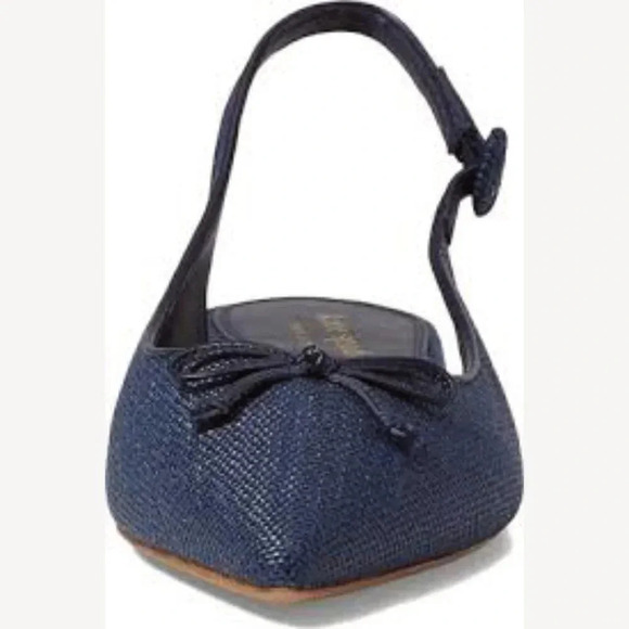 Size 8 - NWT Kate‎ Spade Kate Spade New York Veronica Raffia Blazer Blue - Picture 3 of 5